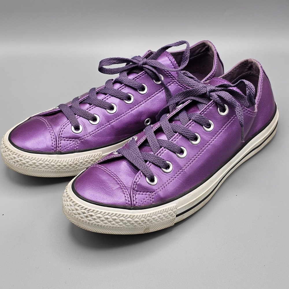 Converse All Star Specialty Purple Magic OX Size W7 Style# 525948C - Picture 3 of 10